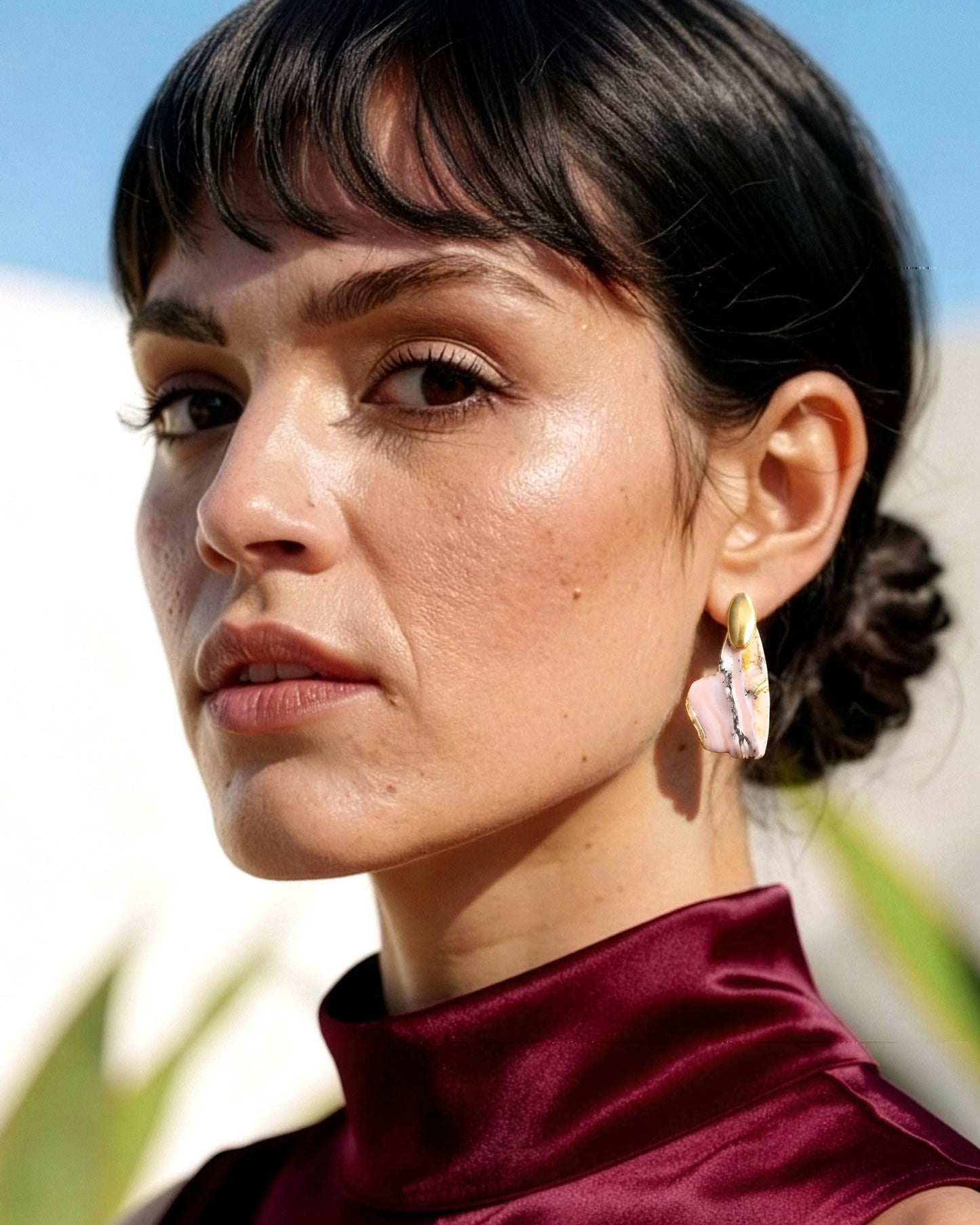 עגילי לבה 02 | אופל וורוד