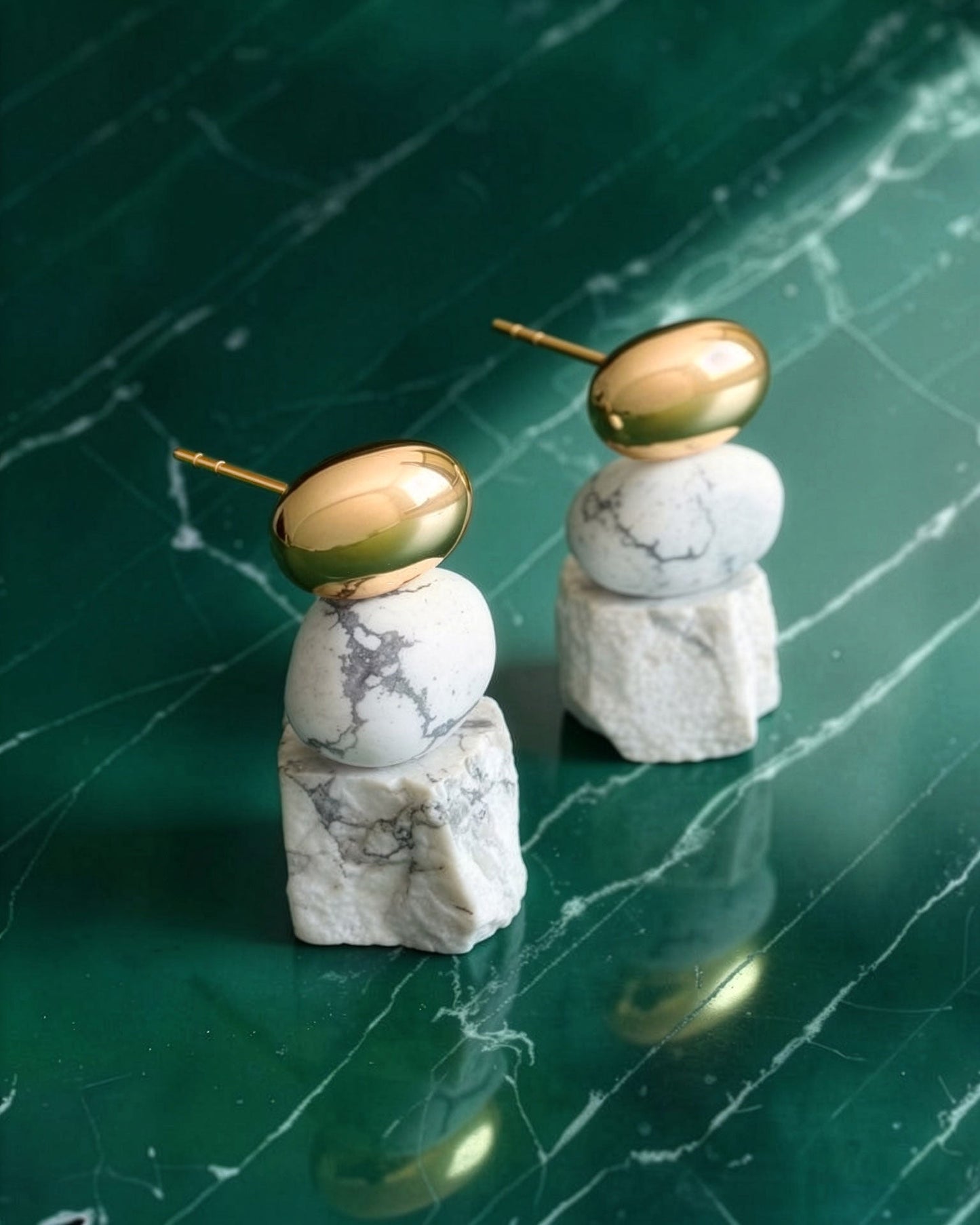 עגילי בועה 06 | אבני האולייט