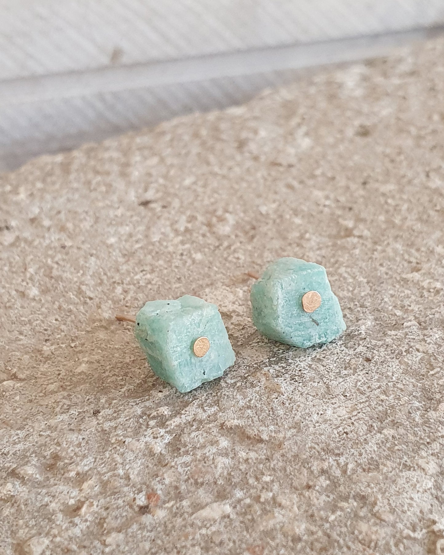 עגילי שמש תכלת