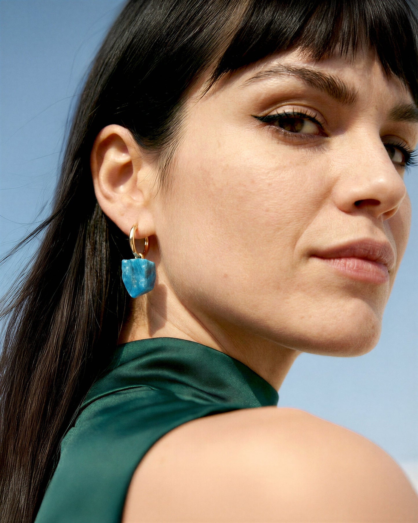 עגילי סלע 07 | אבני אפטייט