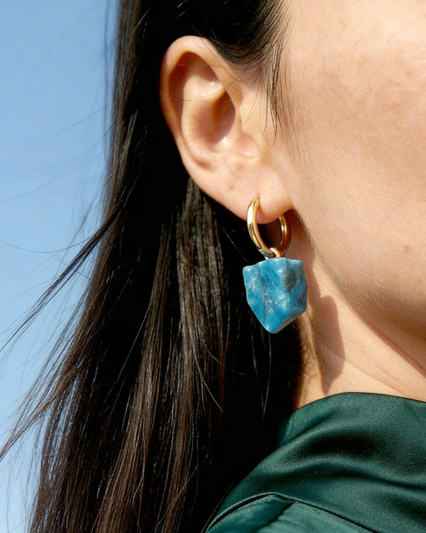 עגילי סלע 07 | אבני אפטייט