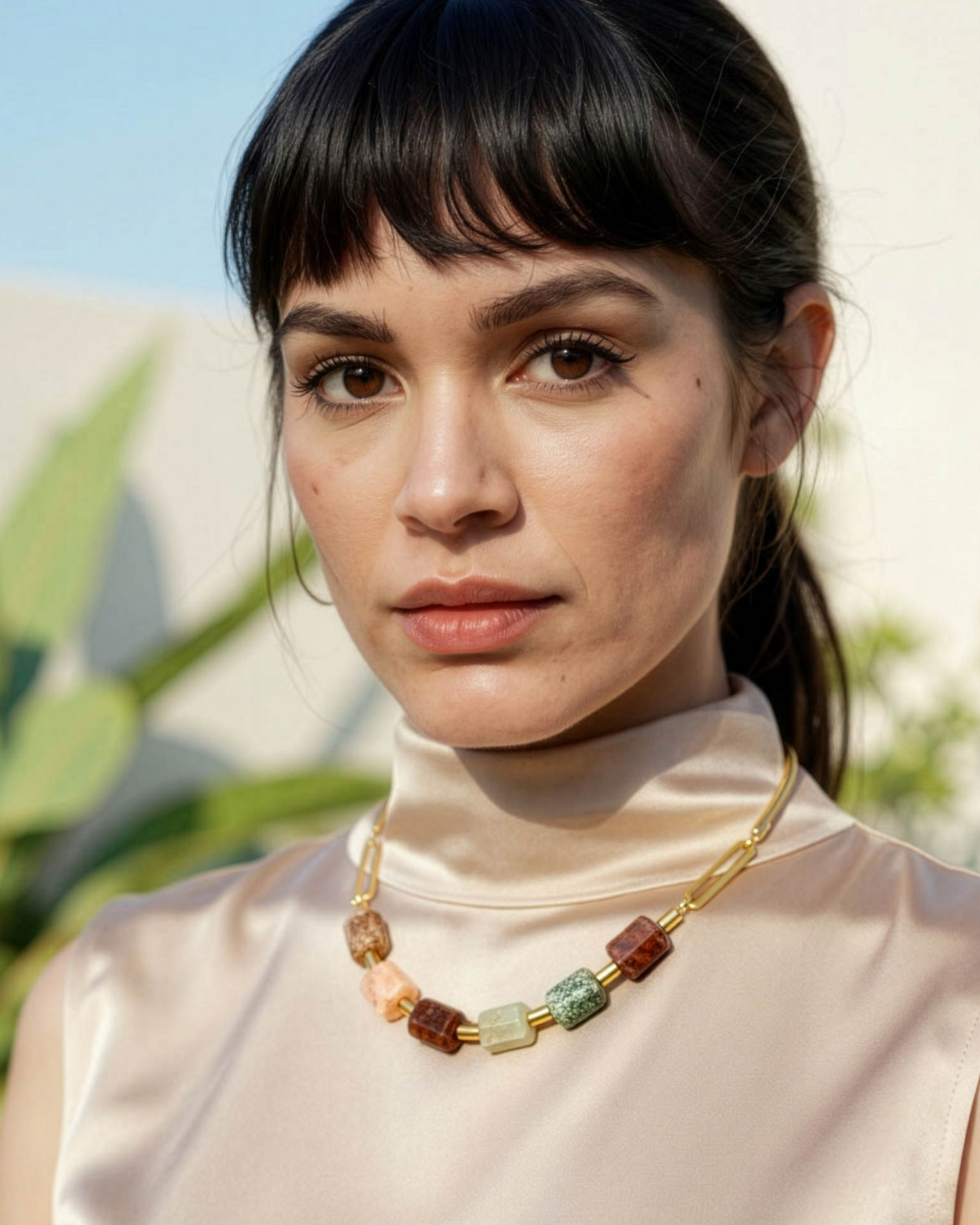 שרשרת 03 | מגוון אבנים