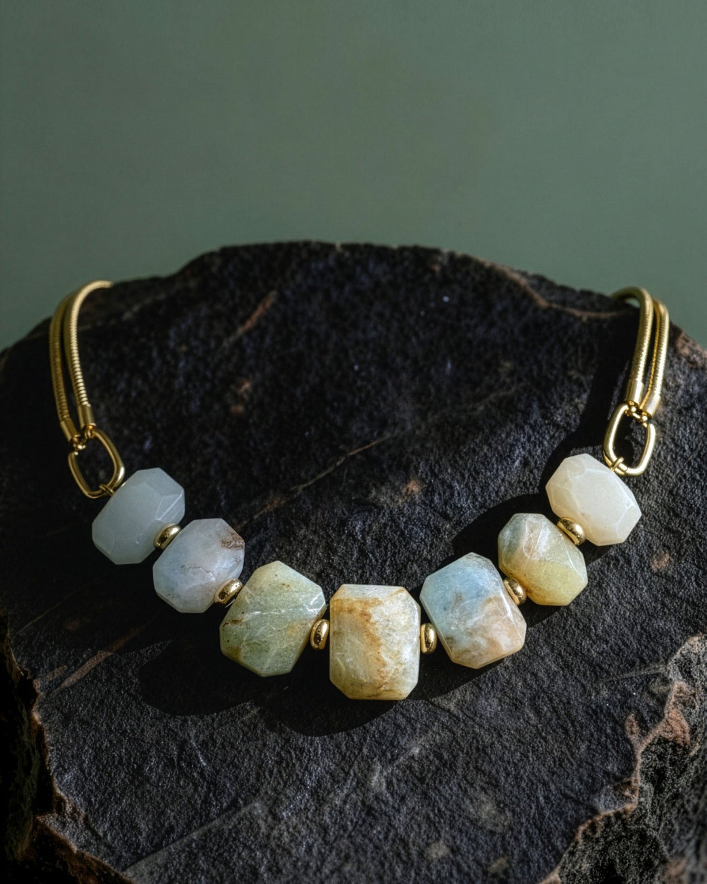 שרשרת 01 | אבני אמזונייט