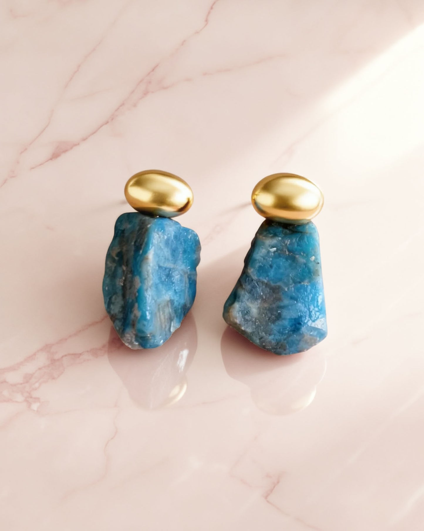 עגילי בועה 10 | אבני אפטייט