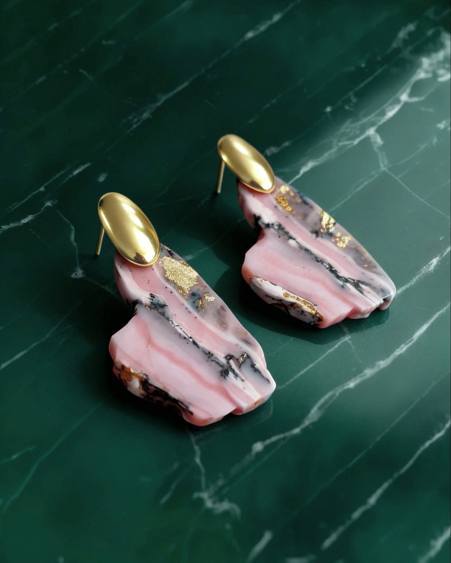 עגילי לבה 02 | אופל וורוד