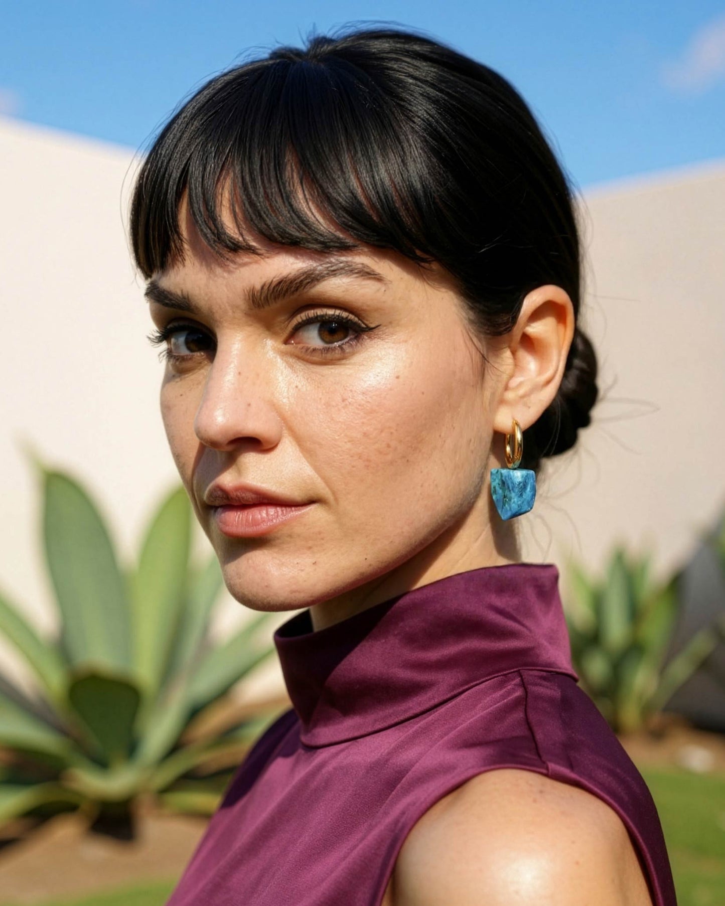 עגילי סלע 07 | אבני אפטייט