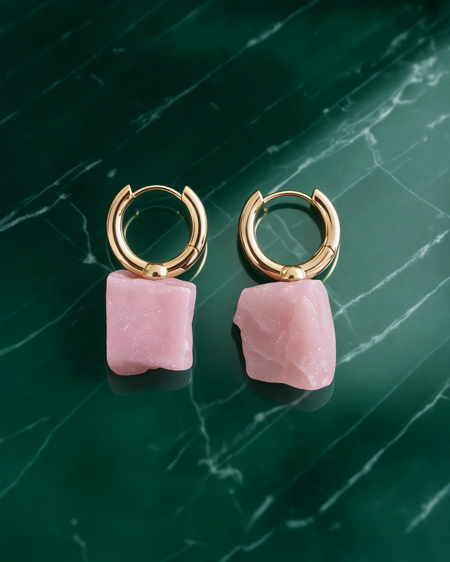 עגילי סלע 11 | אופל ורוד