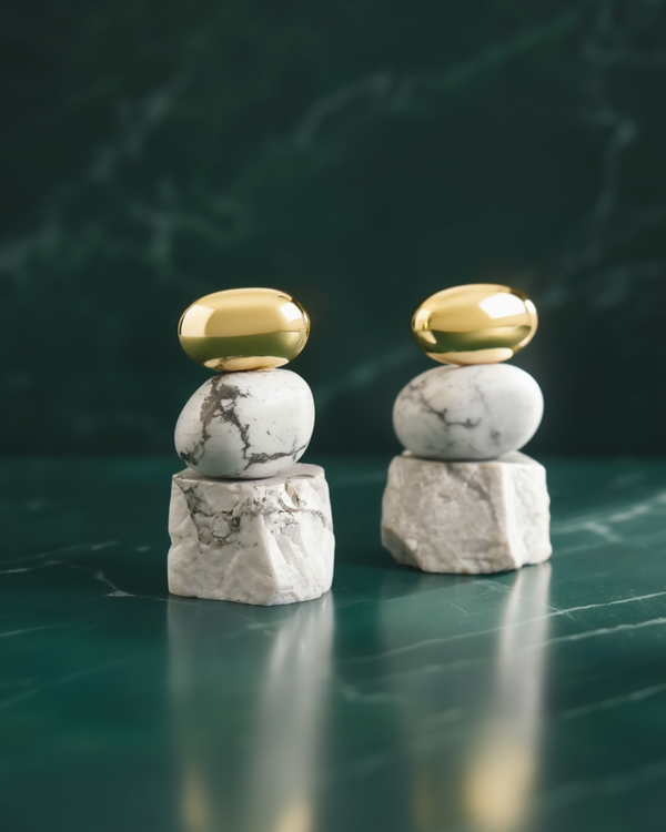 עגילי בועה 05 | אבני האולייט